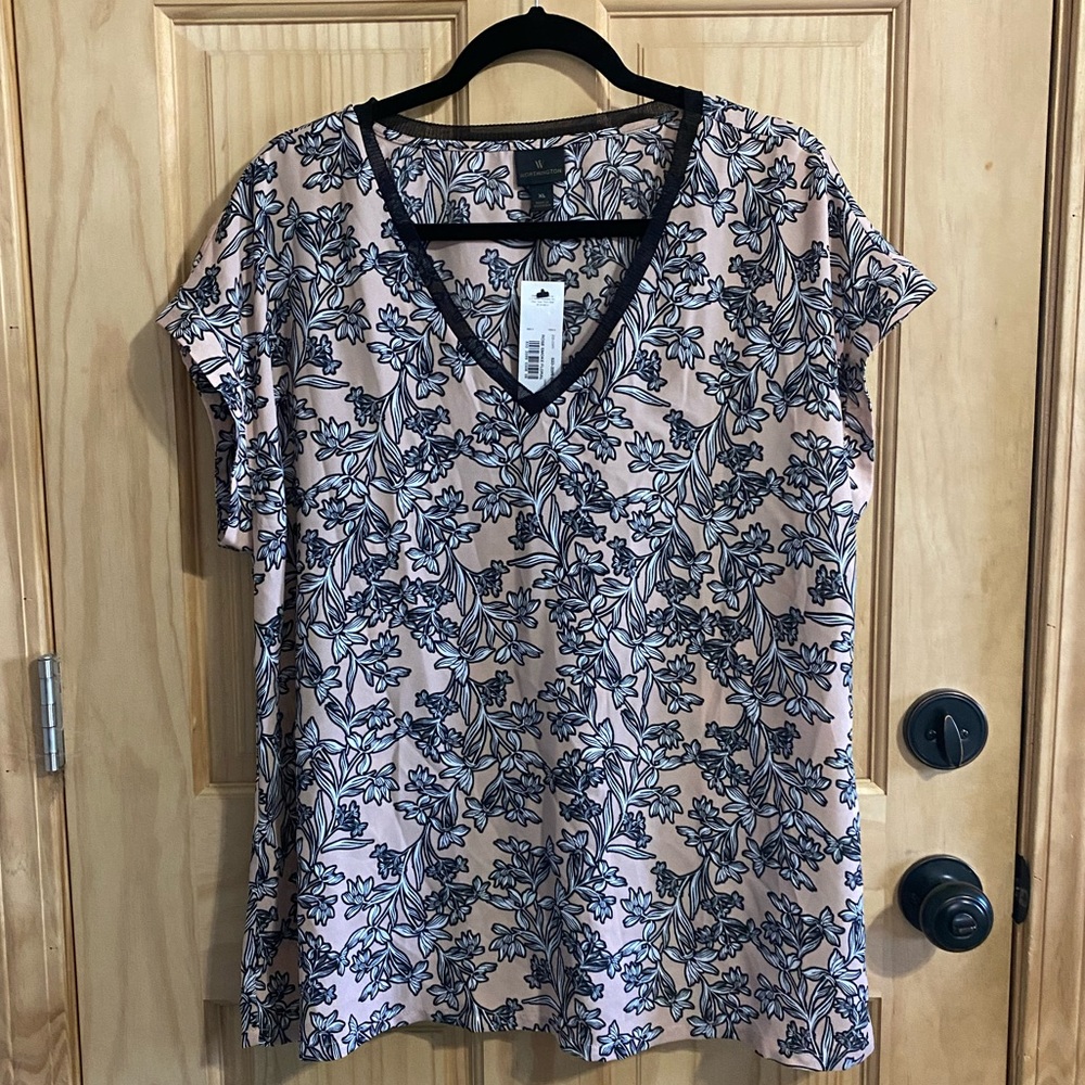 Women’s Floral Blouse XL NWT